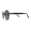 Luxury Gangster Octagonal Retro Refined Gentlemans Metal Rim Sunglasses
