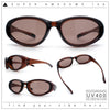 Oval Beveled Thick Plastic Y2K Sporty Fashion Sunglasses