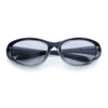 Oval Beveled Thick Plastic Y2K Sporty Fashion Sunglasses