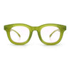 Vintage Vibe Thick Horn Rim Hipster Fashion Plastic Rectangle Sunglasses