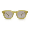 Vintage Vibe Thick Horn Rim Hipster Fashion Plastic Rectangle Sunglasses
