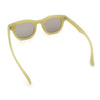 Vintage Vibe Thick Horn Rim Hipster Fashion Plastic Rectangle Sunglasses