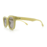 Vintage Vibe Thick Horn Rim Hipster Fashion Plastic Rectangle Sunglasses