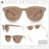 Vintage Vibe Thick Horn Rim Hipster Fashion Plastic Rectangle Sunglasses