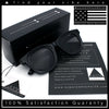 Vintage Vibe Thick Horn Rim Hipster Fashion Plastic Rectangle Sunglasses