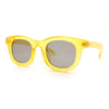 Vintage Vibe Thick Horn Rim Hipster Fashion Plastic Rectangle Sunglasses