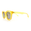 Vintage Vibe Thick Horn Rim Hipster Fashion Plastic Rectangle Sunglasses