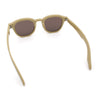 Normcore Hipster Fashion Beveled Round Horn Rim Plastic Sunglasses