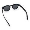 Normcore Hipster Fashion Beveled Round Horn Rim Plastic Sunglasses