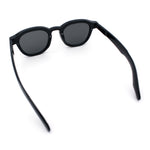 Normcore Hipster Fashion Beveled Round Horn Rim Plastic Sunglasses