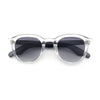 Normcore Hipster Fashion Beveled Round Horn Rim Plastic Sunglasses