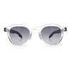 Normcore Hipster Fashion Beveled Round Horn Rim Plastic Sunglasses