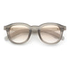 Normcore Hipster Fashion Beveled Round Horn Rim Plastic Sunglasses