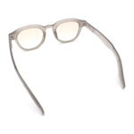 Normcore Hipster Fashion Beveled Round Horn Rim Plastic Sunglasses