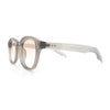 Normcore Hipster Fashion Beveled Round Horn Rim Plastic Sunglasses