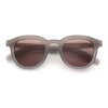 Normcore Hipster Fashion Beveled Round Horn Rim Plastic Sunglasses