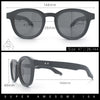 Normcore Hipster Fashion Beveled Round Horn Rim Plastic Sunglasses