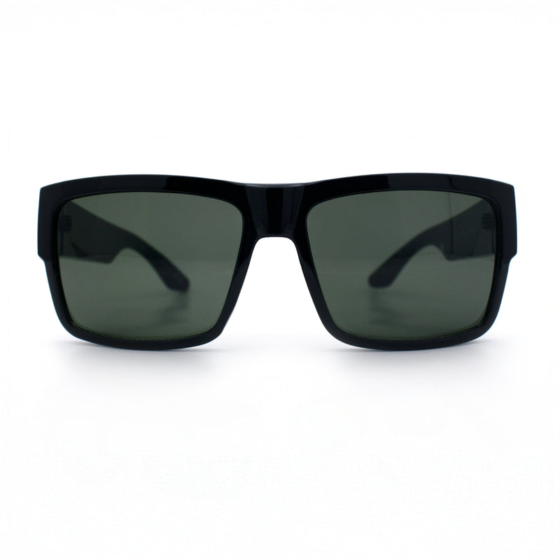 Mens Rectangle 90s Thick Horn Rim Skater Sport Plastic Sunglasses