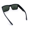 Mens Rectangle 90s Thick Horn Rim Skater Sport Plastic Sunglasses