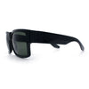 Mens Rectangle 90s Thick Horn Rim Skater Sport Plastic Sunglasses