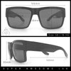 Mens Rectangle 90s Thick Horn Rim Skater Sport Plastic Sunglasses