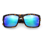 Mens Rectangle 90s Thick Horn Rim Skater Sport Plastic Sunglasses