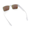 Mens Rectangle 90s Thick Horn Rim Skater Sport Plastic Sunglasses