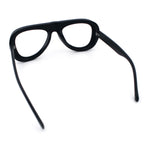 Retro Hipster Thick Plastic Racer Clear Lens Fashion Eyeglasses