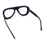 Retro Hipster Thick Plastic Racer Clear Lens Fashion Eyeglasses