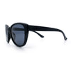 Polarized Classic Oversized Cat Eye Minimal Diva Retro Fashion Sunglasses