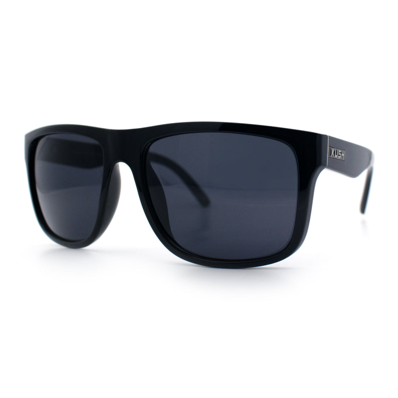 Classic Kush Mens Fancy Sport Horn Rim Plastic Manly Sunglasses