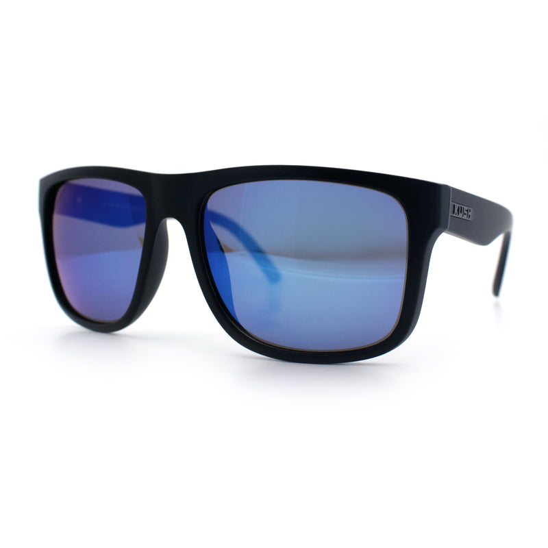 Classic Kush Mens Fancy Sport Horn Rim Plastic Manly Sunglasses