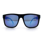 Classic Kush Mens Fancy Sport Horn Rim Plastic Manly Sunglasses