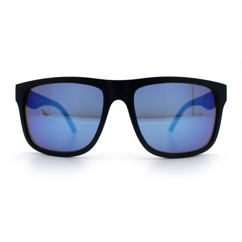 Classic Kush Mens Fancy Sport Horn Rim Plastic Manly Sunglasses