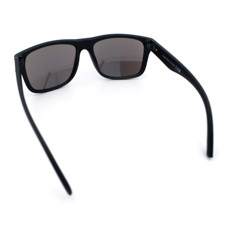 Classic Kush Mens Fancy Sport Horn Rim Plastic Manly Sunglasses
