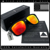 Classic Kush Mens Fancy Sport Horn Rim Plastic Manly Sunglasses