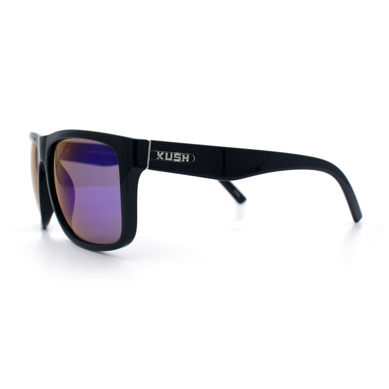 Classic Kush Mens Fancy Sport Horn Rim Plastic Manly Sunglasses