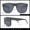 Classic Kush Mens Fancy Sport Horn Rim Plastic Manly Sunglasses