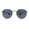 Classic Round Windsor Dandy Metal Rim Fashion Sunglasses