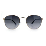Classic Round Windsor Dandy Metal Rim Fashion Sunglasses