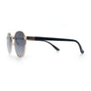 Classic Round Windsor Dandy Metal Rim Fashion Sunglasses