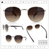 Classic Round Windsor Dandy Metal Rim Fashion Sunglasses