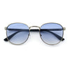 Classic Round Windsor Dandy Metal Rim Fashion Sunglasses
