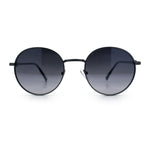 Classy Windsor Retro Metal Rim Round Luxe Metal Rim Sunglasses
