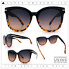 Womens XL Oversized High Temple Horn Rim Plastic Sunglasses