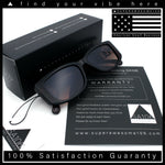 Womens Narrow Rectangle Mod Luxury Fashion Plastic Sunglasses