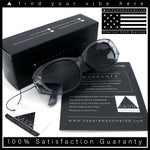 Womens Oversized Oval Mod Luxury Fashion Plastic Sunglasses