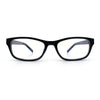 Classy Narrow Rectangle Blue Light Filter Clear Lens Computer Glasses