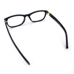 Classy Narrow Rectangle Blue Light Filter Clear Lens Computer Glasses
