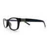 Classy Narrow Rectangle Blue Light Filter Clear Lens Computer Glasses